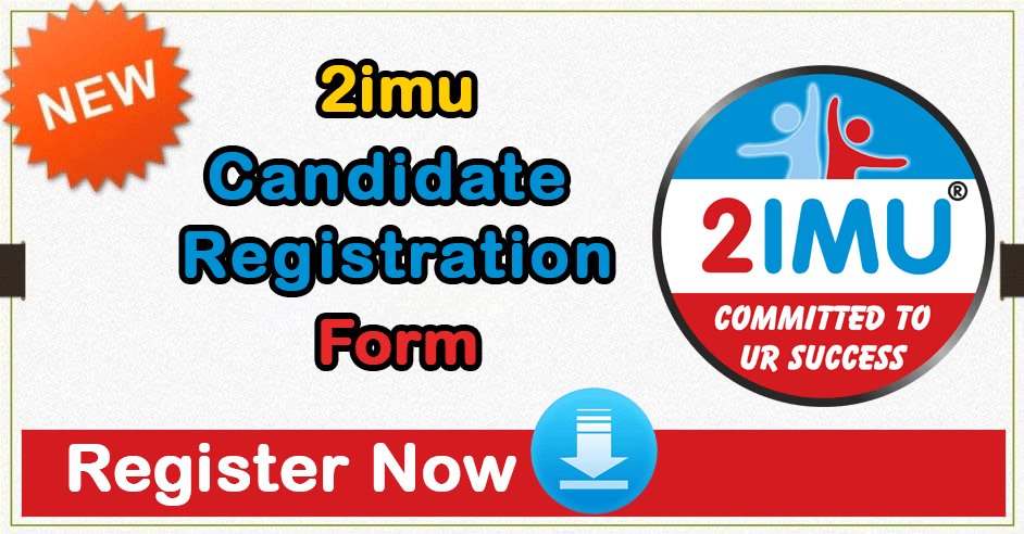 2IMU Candidate Registration Form 